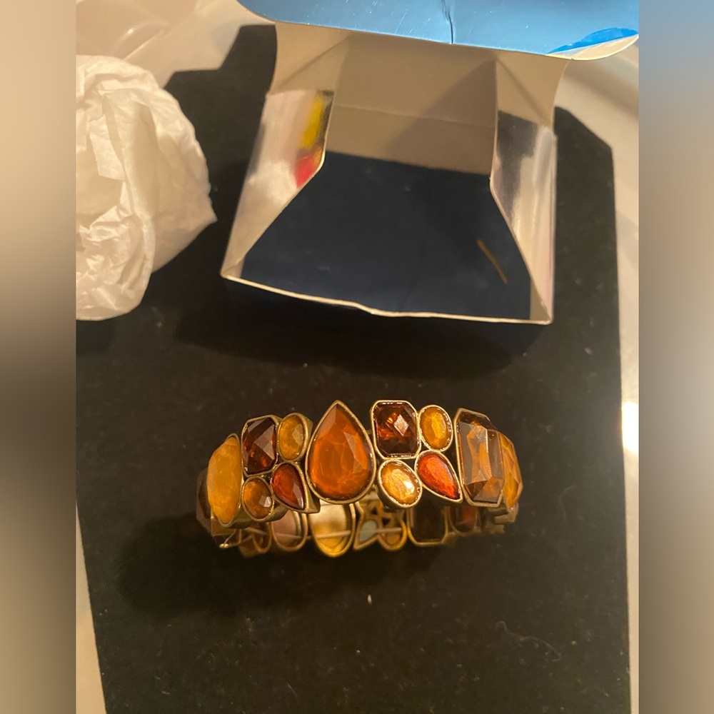 stretch topaz bracelet